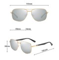męskie okulary przeciwsloneczne polaryzacyjne pilotki złoto-srebrne lustrzanki STL51A-parametry.jpg