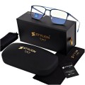 Męskie niebieskie okulary do czytania i komputera Blue Light oprawki korekcyjne z akcesoriami STL280--.jpg