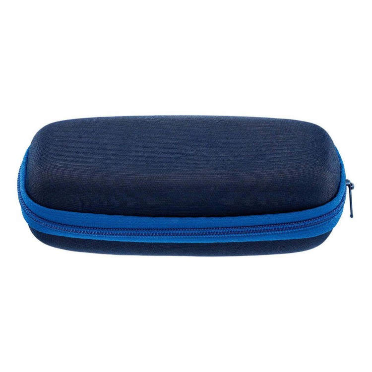 Elastyczne dziecięce oprawki okularowe zerówki okrągłe + gumka Sunoptic K8A niebieskie