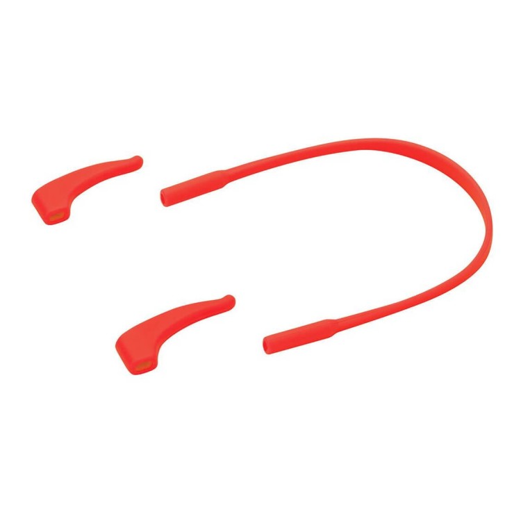 Elastyczne dziecięce oprawki okularowe zerówki prostokątne + gumka Sunoptic K6D czerwone