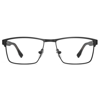 Męskie oprawki korekcyjne okulary zerówki 876 czarne