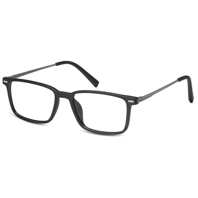 Okulary pod korekcję medium z polaryzacyjną nakładką przeciwsłoneczną CLIP-M-TRC298-1 czarny