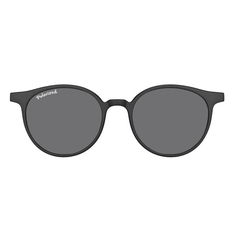 Okulary pod korekcję z polaryzacyjną nakładką przeciwsłoneczną CLIP-M-TRC299-1 czarne