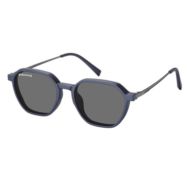 Okulary pod korekcję z polaryzacyjną nakładką przeciwsłoneczną CLIP-M-TRC300A-1 gołębi