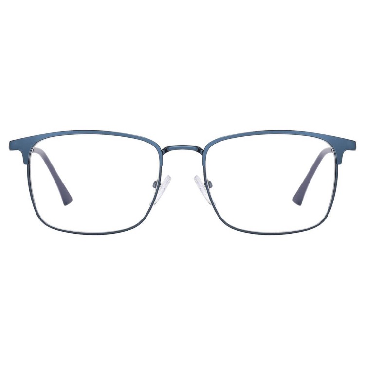 Męskie okulary pod korekcję z polaryzacyjną nakładką przeciwsłoneczną CLIP-MC97A-1 granatowe