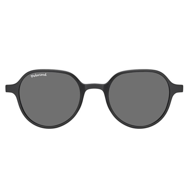 Okulary panto pod korekcję z polaryzacyjną nakładką przeciwsłoneczną CLIP-MC99B-1 grafitowe