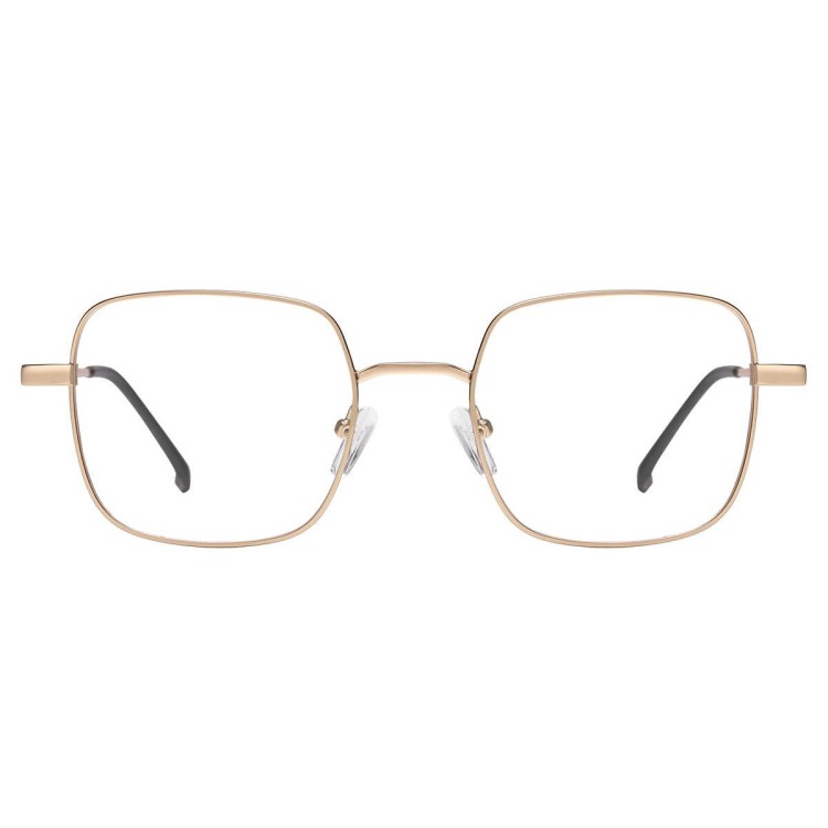 Okulary kwadratowe pod korekcję z polaryzacyjną nakładką przeciwsłoneczną CLIP-MC98-1 złote