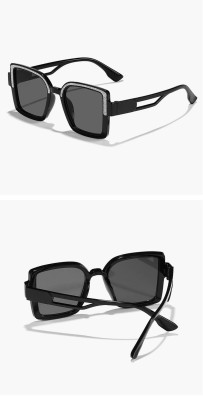 Okulary przeciwsłoneczne dla dziewczynki STKD-01 czarne