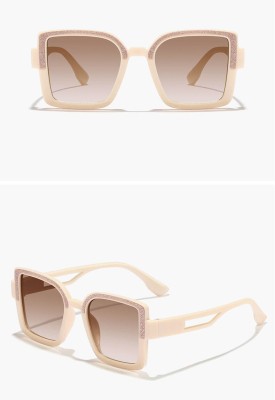 Okulary przeciwsłoneczne dla dziewczynki STKD-01B kremowe