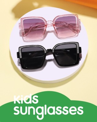 Okulary przeciwsłoneczne dla dziewczynki STKD-01E czerwone