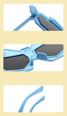 Okulary przeciwsłoneczne dla dzieci Transformers STKD-05C żółte