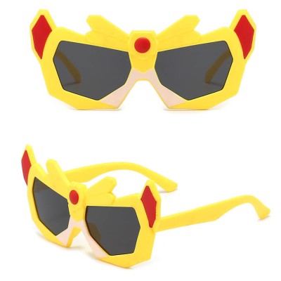 Okulary przeciwsłoneczne dla dzieci Transformers STKD-05C żółte