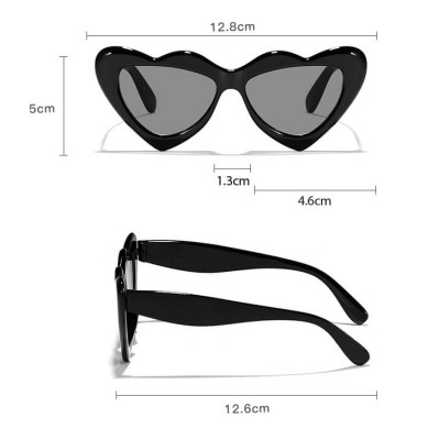 Okulary przeciwsłoneczne dla dziewczynki Serce STKD-09B różowe