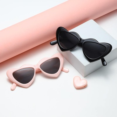 Okulary przeciwsłoneczne dla dziewczynki Serce STKD-09C fioletowe