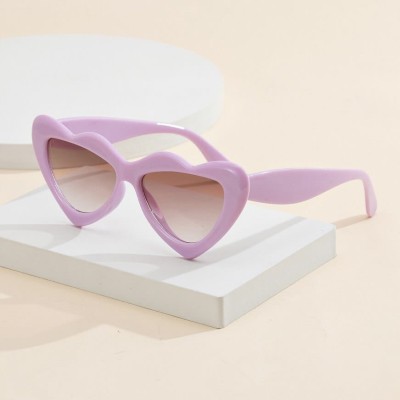 Okulary przeciwsłoneczne dla dziewczynki Serce STKD-09C fioletowe