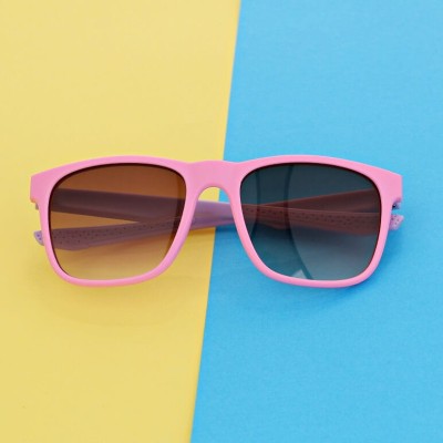 Okulary przeciwsłoneczne dla dzieci STKD-08C róż/fiolet