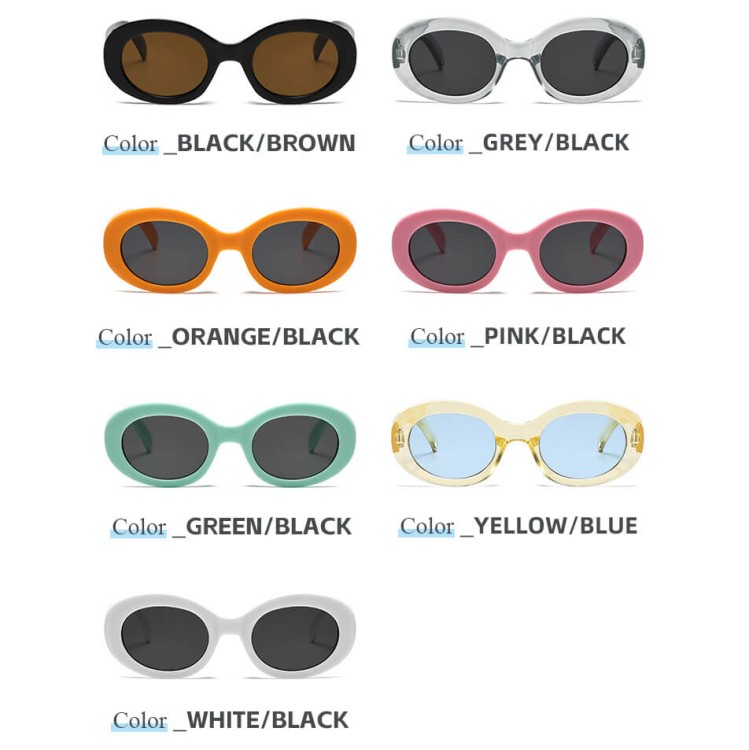 Okulary przeciwsłoneczne dla dziewczynki owalne STKD-02A szare