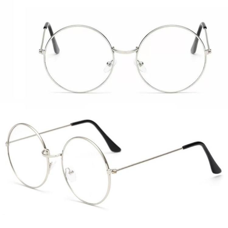 Okrągłe okulary Lenonki z filtrem światła niebieskiego do komputera zerówki DS-97A.jpg