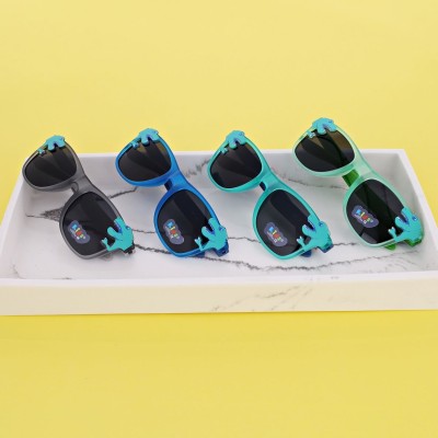 Okulary przeciwsłoneczne dla dzieci DINOZAUR STKD-10A niebieskie