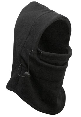 Wielofunkcyjna Maska Komin Kominiarka Czapka Szalik polarowy - 5w1 - czarna