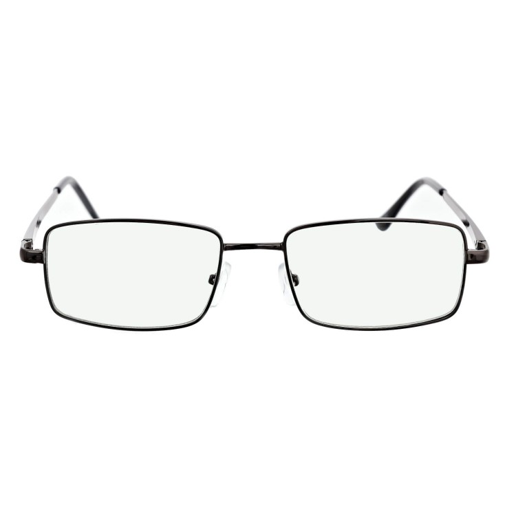 Plusy +1.50 Fotochromowe okulary do czytania z flexami ST342 czarne