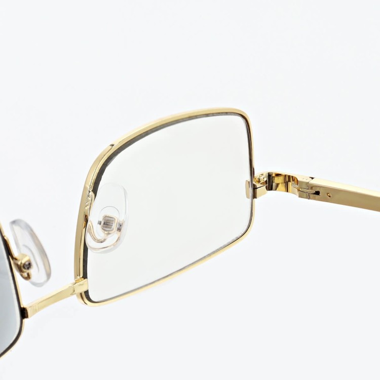 Plusy +2.50 Fotochromowe okulary do czytania z flexami ST342B złote