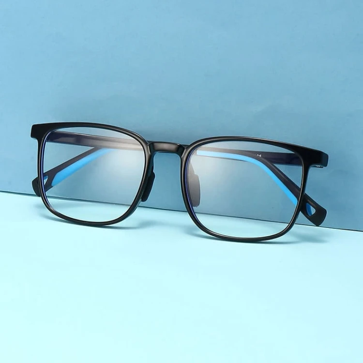 Okulary dla dzieci zerówki do komputera z filtrem Blue Light 25169D transparentny fiolet