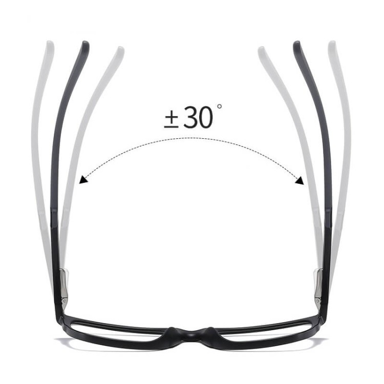 Męskie okulary zerówki z filtrem Blue Light i Antyrefleks do komputera 25170B szary/zielony