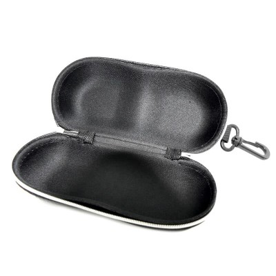 Etui na zamek na okulary carbon z karabińczykiem ET-106