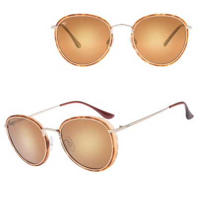 Okulary przeciwsłoneczne polaryzacyjne GOG E735-2P złoty