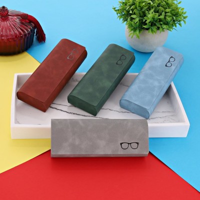 Etui okularowe na magnes ET-122A brązowe