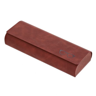 Etui okularowe na magnes ET-122A brązowe