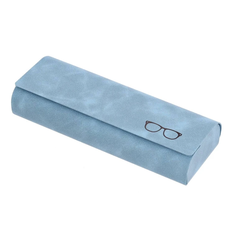 Etui okularowe na magnes ET-122C niebieskie