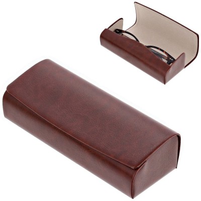 Etui okularowe na magnes ET-126B brązowe