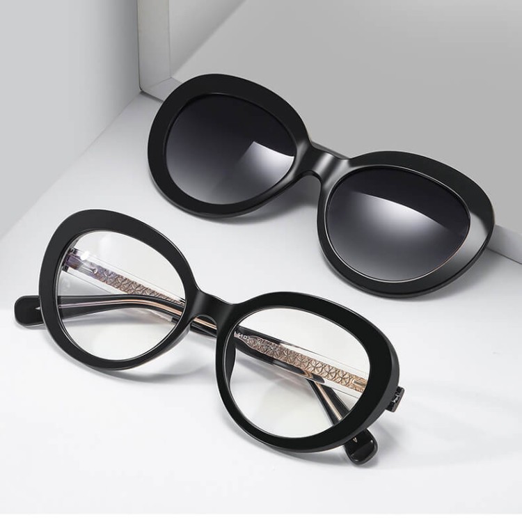 2w1 Okulary damskie do komputera + nakładka przeciwsłoneczna na magnes Clip-On 25174-.jpg