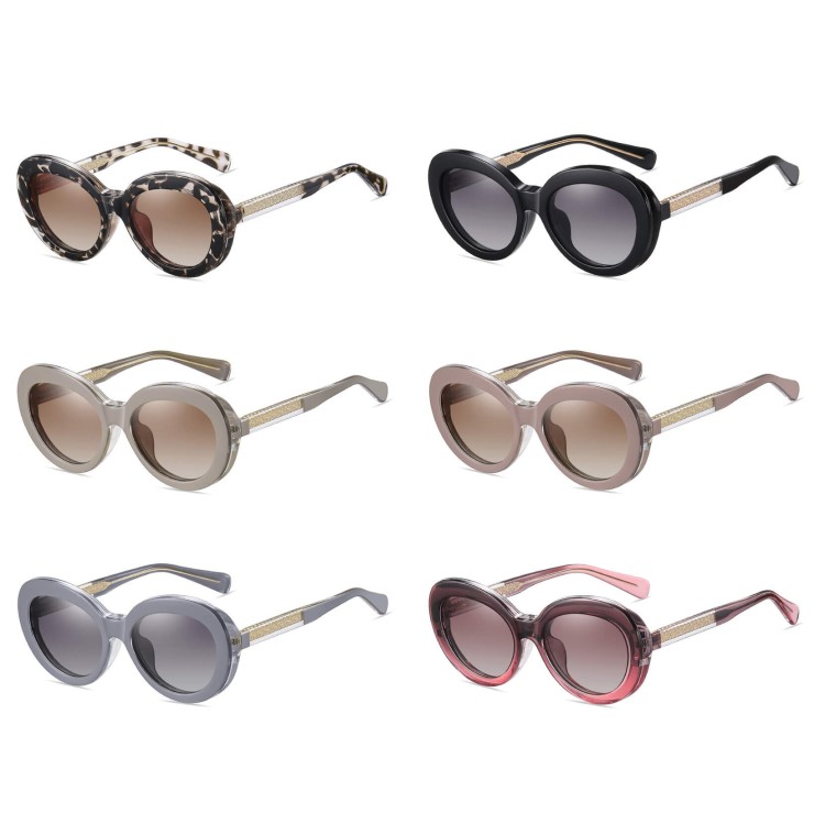 2w1 Okulary damskie do komputera + nakładka przeciwsłoneczna na magnes Clip-On 25174A beżowe