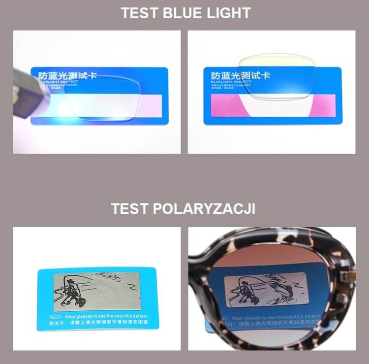 2w1 Okulary damskie do komputera + nakładka przeciwsłoneczna na magnes Clip-On 25174B beżowy brąz