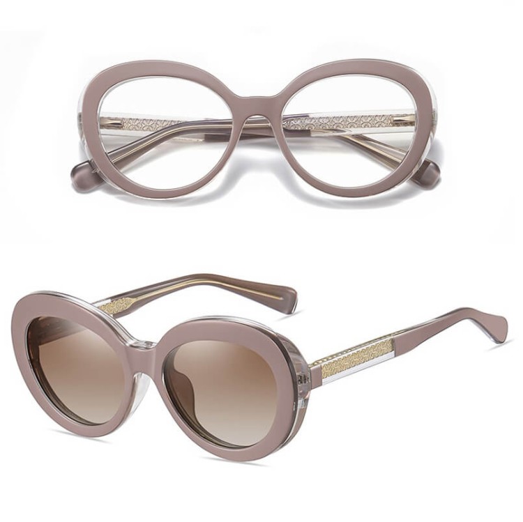 2w1 Okulary damskie do komputera + nakładka przeciwsłoneczna na magnes Clip-On 25174B.jpg