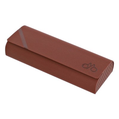Etui okularowe na magnes ET-131A brązowe