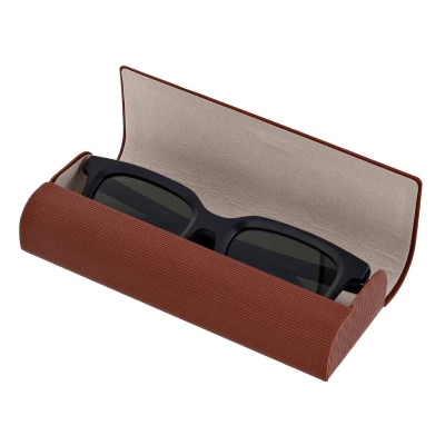 Etui okularowe na magnes ET-131A brązowe