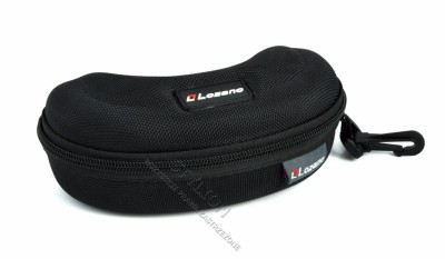 Etui futerał na okulary na zamek LOZANO czarny