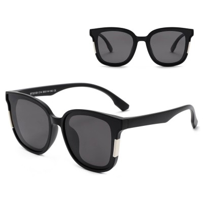 Dziecięce 4-7 lat gumowe okulary przeciwsłoneczne polaryzacyjne POL-JR-60 czarne