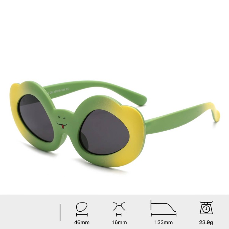 Dziecięce 1-3 lata gumowe okulary przeciwsłoneczne polaryzacyjne POL-JR-67E
