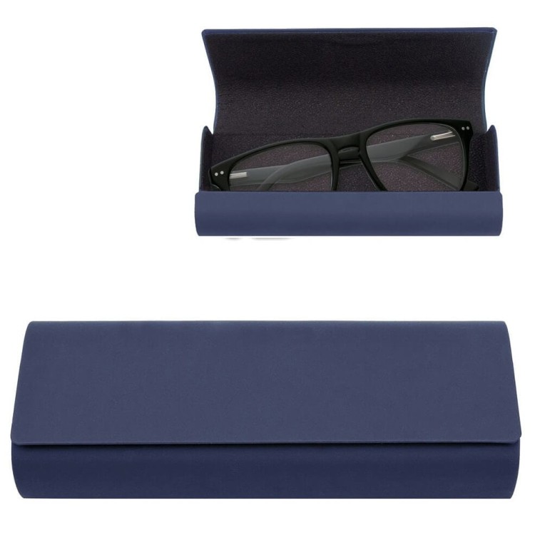 Etui okularowe na magnes STHC-14A granatowe