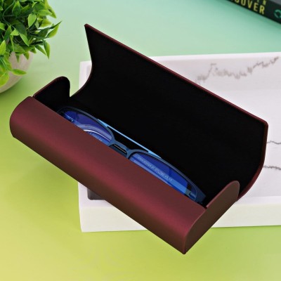 Etui okularowe na magnes STHC-14C bordowe