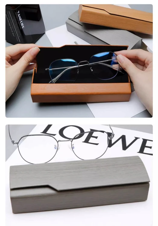 Etui okularowe na magnes STHC-15 czarne