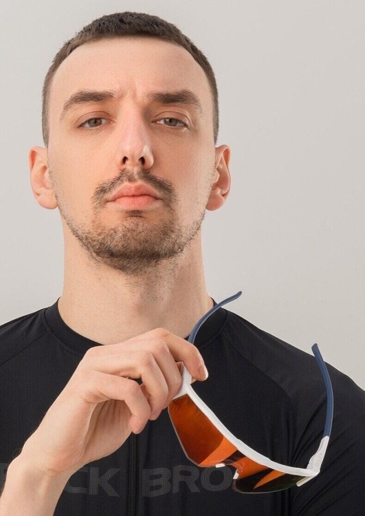 Okulary rowerowe przeciwsłoneczne z polaryzacją ROCKBROS SP297-WHITE ze skazą