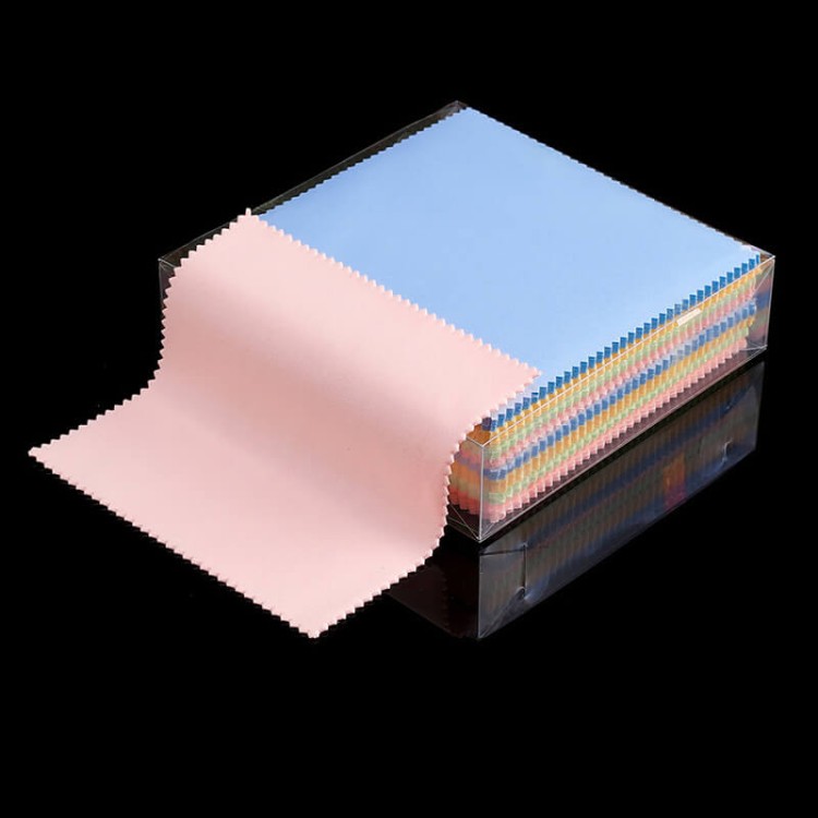 Ściereczka do okularów z Mikrofibry MIX 14x17cm - 10szt