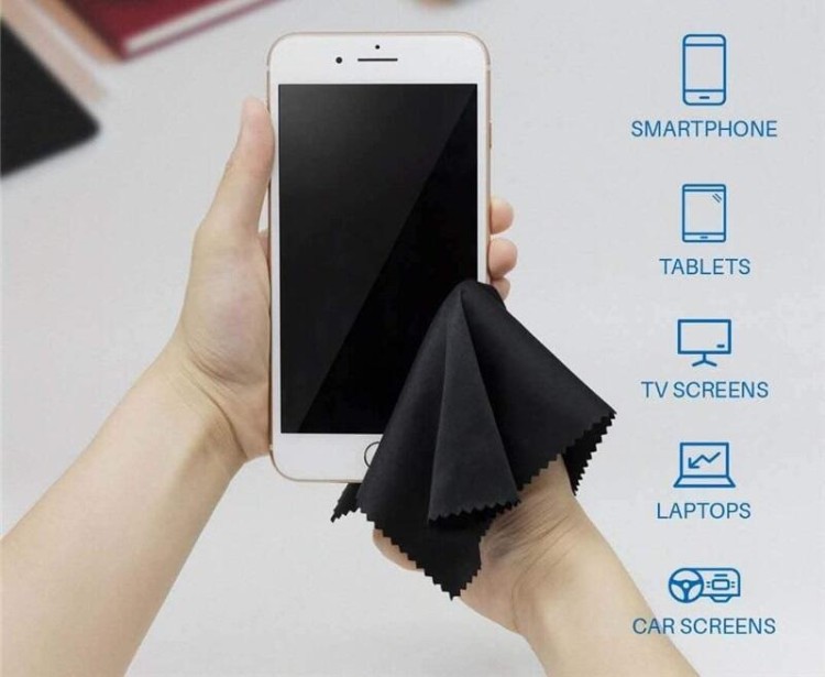 Ściereczka do okularów z Mikrofibry MIX 14x17cm - 10szt