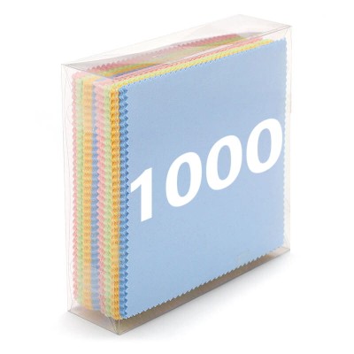 Ściereczka do okularów z Mikrofibry MIX 14x17cm - 1000szt